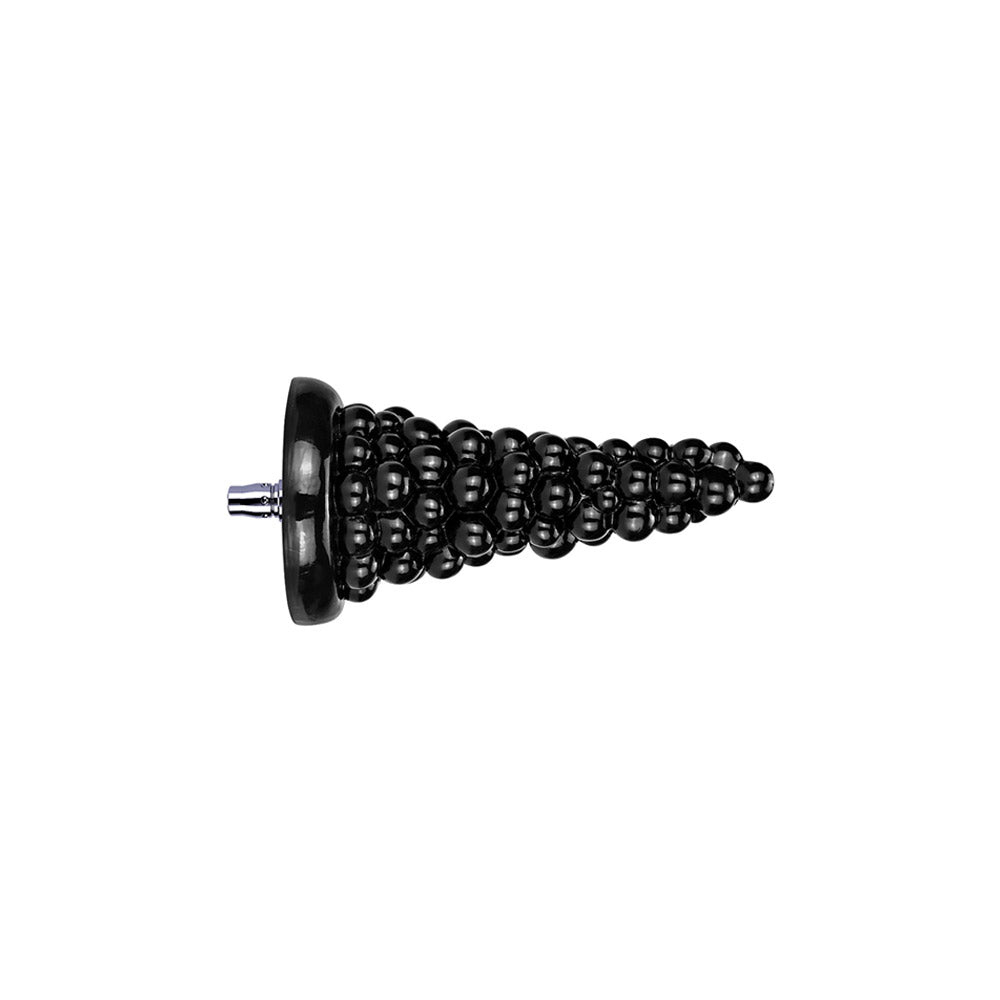 6.3-inch Grape Tapered Anal Plug Attachment for Lustti Sex Machines