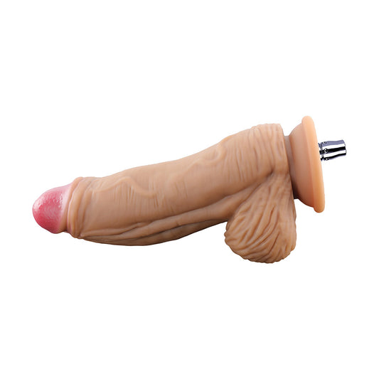 8.86-inch Dual Density Silicone Meaty & Girthy Dildo Attachment for Lustti Sex Machines