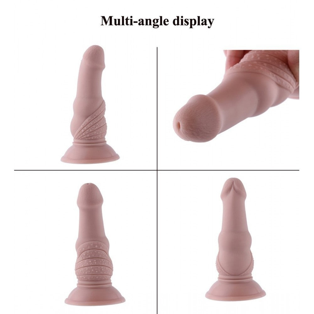 6.3" Silicone Anal Dildo Attachment for Hismith Sex Machines