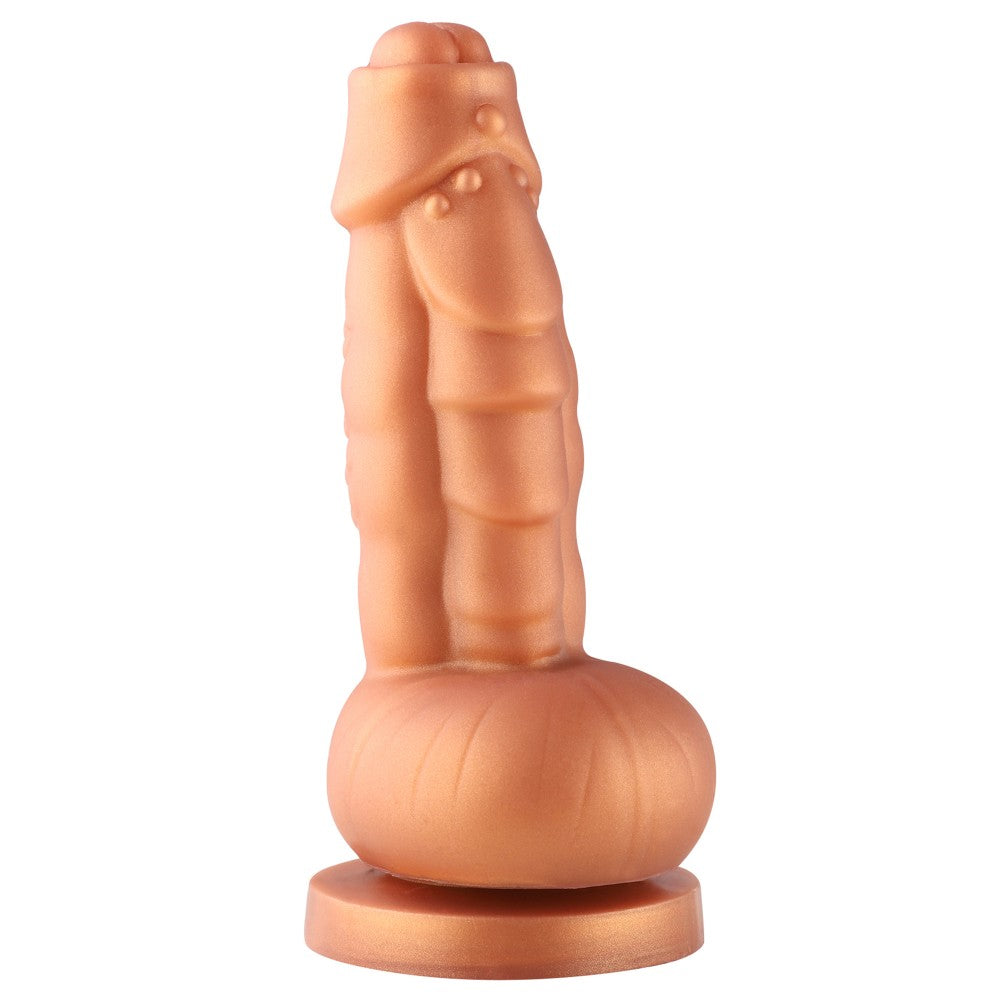 8.1" Silicone Squamule Monster Dildo Attachment for Hismith Sex Machines