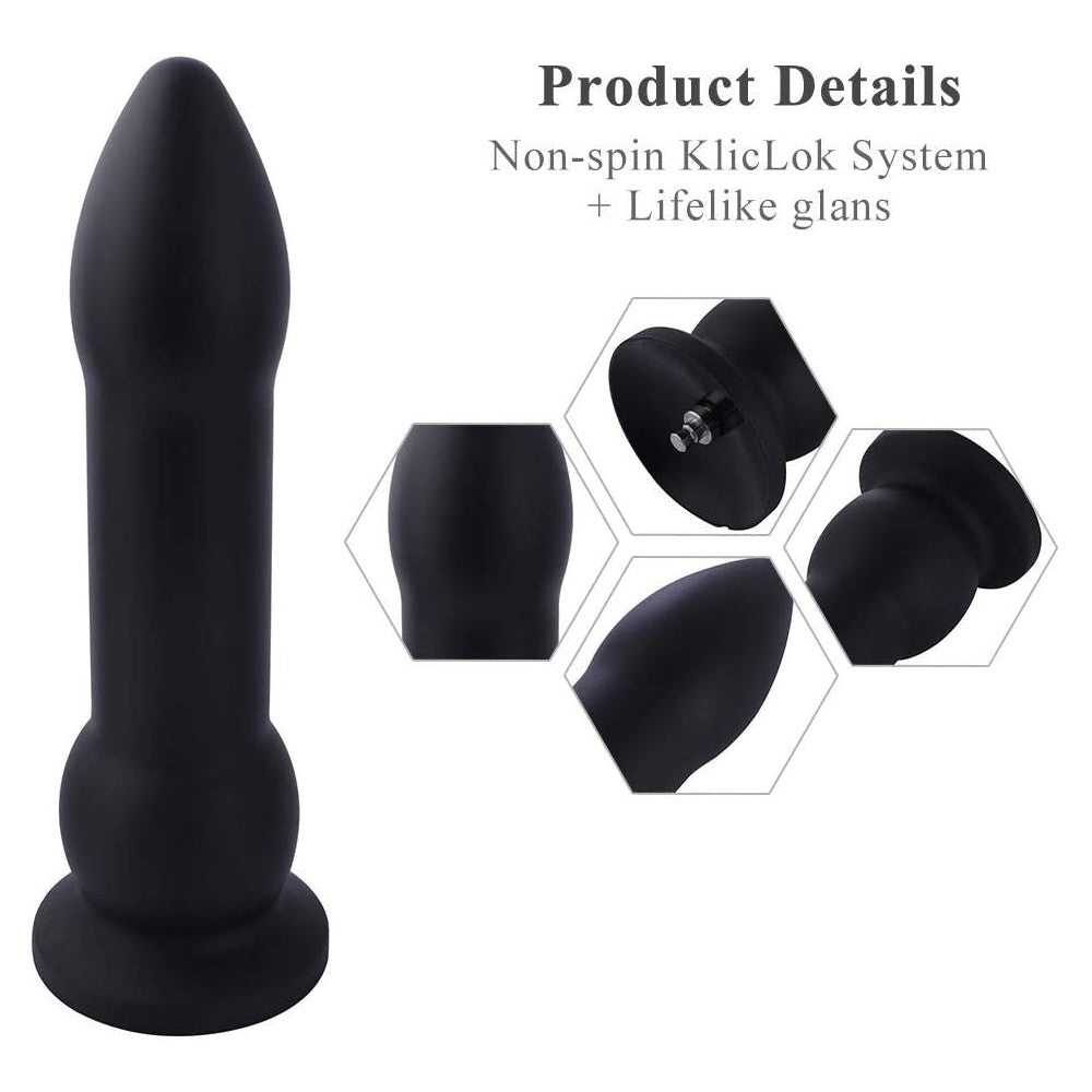 10.43'' Bullet Anal Sex Toy Attachment for Hismith Sex Machines
