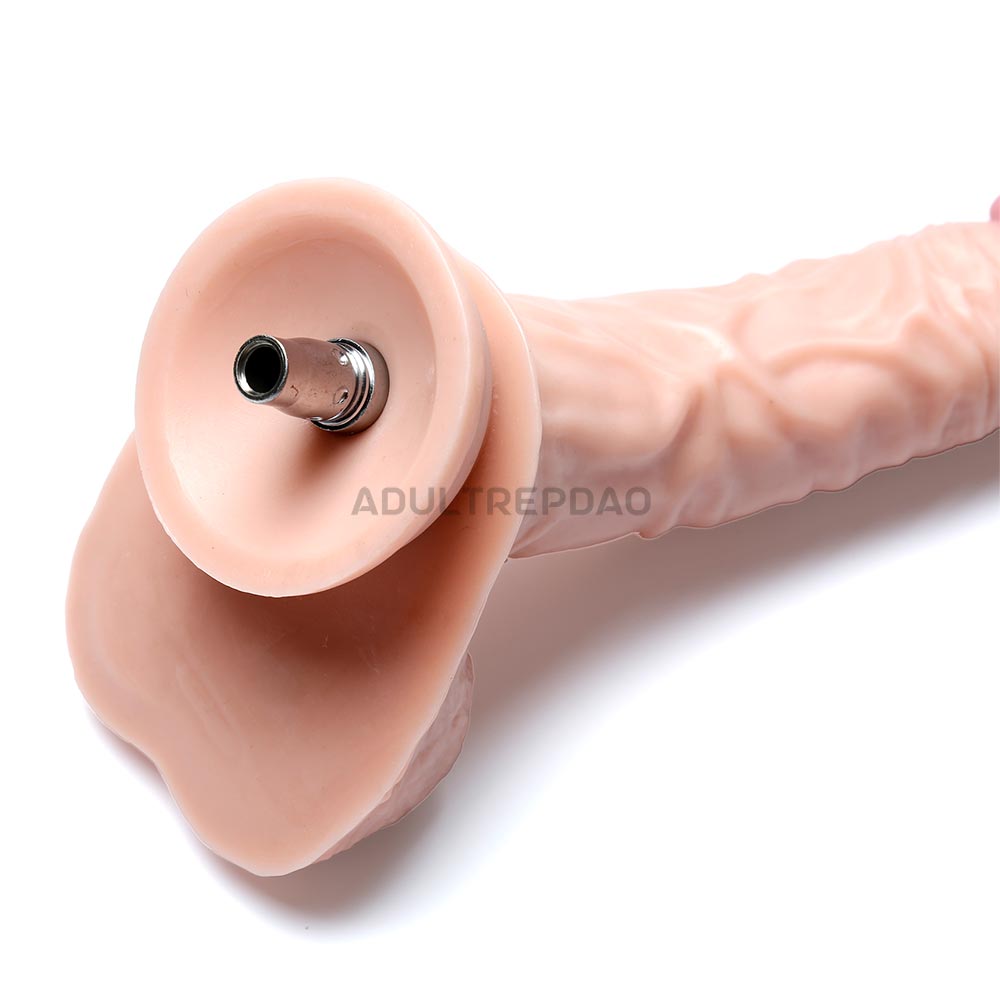 8.47-inch Curved Big G-Spot Dildo Attachment for Lustti Sex Machines