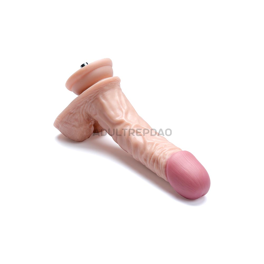 8.47-inch Curved Big G-Spot Dildo Attachment for Lustti Sex Machines