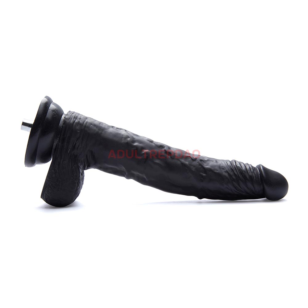 9.25-inch Real-Feel Veiny Slim Dildo Attachment