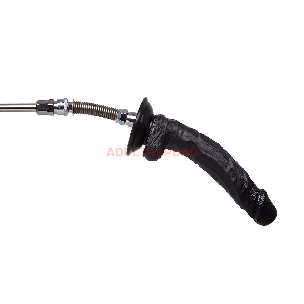 10.04-inch Veined King Bendable Dildo Attachment for Lustti Sex Machines