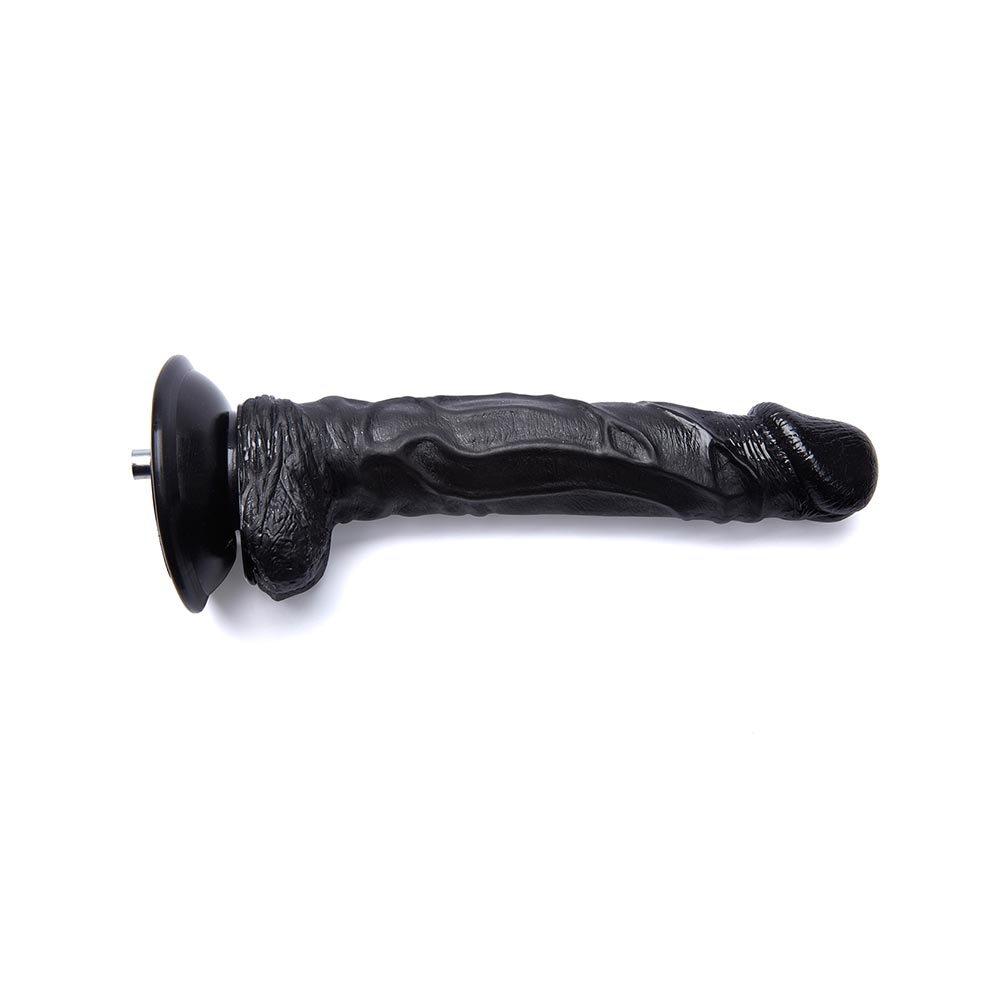 10.04-inch Veined King Bendable Dildo Attachment for Lustti Sex Machines