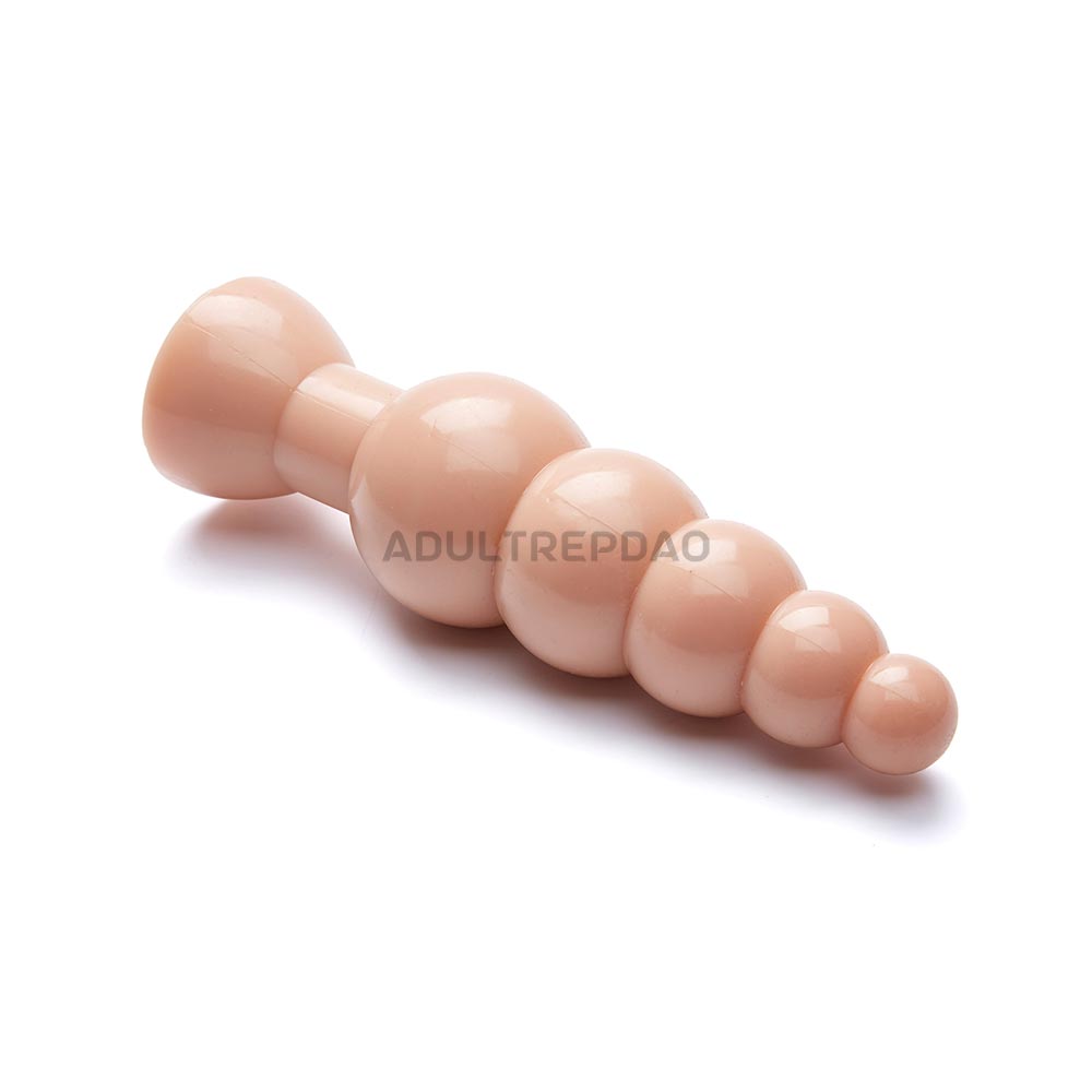 7.48-inch Tapered Bumpy Anal Beads Plug Attachment for Lustti Sex Machines
