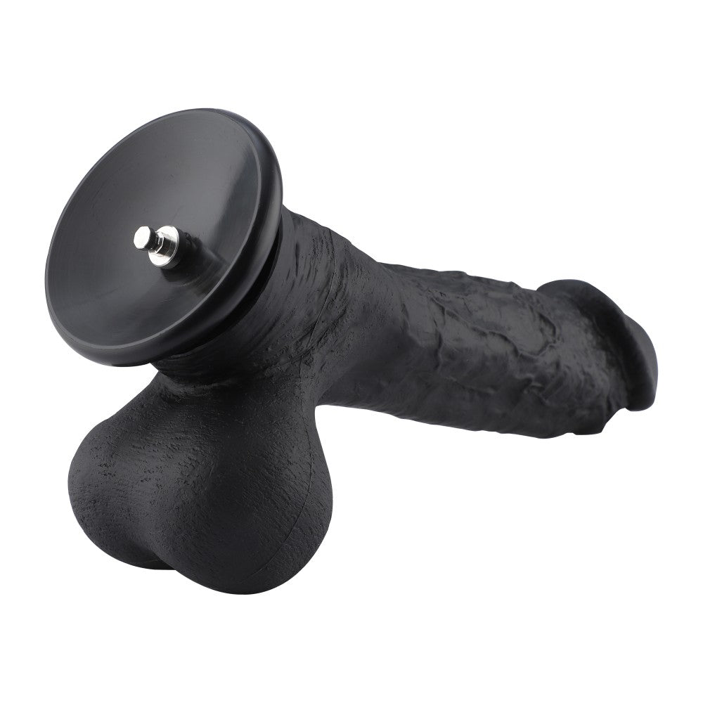 12.4" Black Super Huge Silicone Dildo Attachment for Hismith Sex Machines