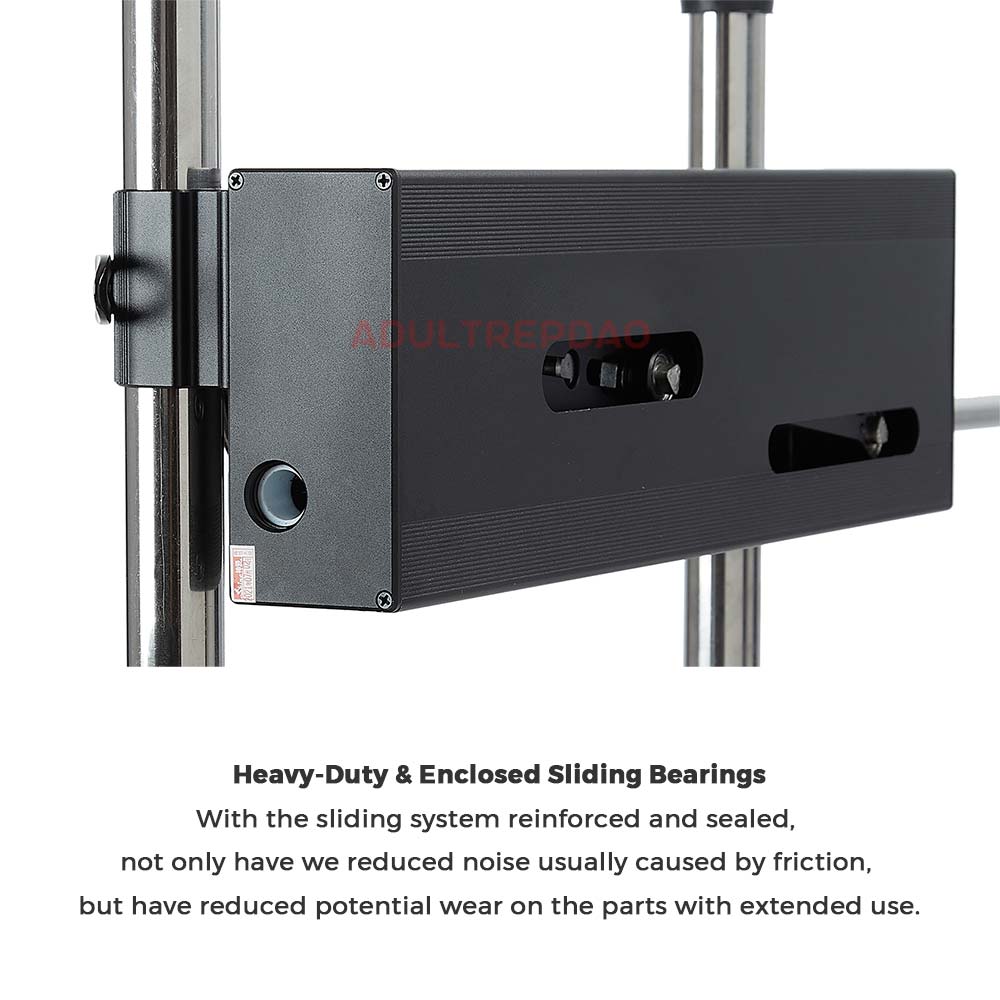 Lustti Double-Ended Sex Machine Mini FM18 - Sliding Bearing