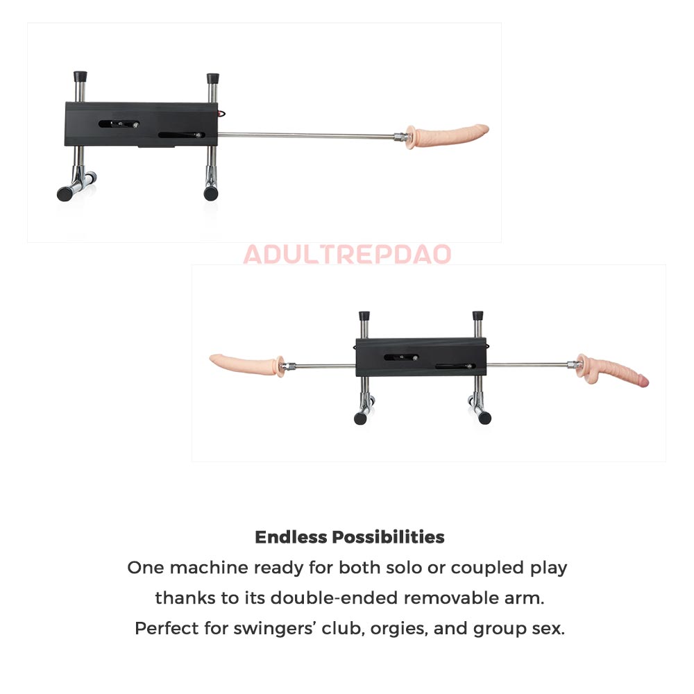 Lustti Double-Ended Sex Machine Mini FM18 - Solo or Coupled Play