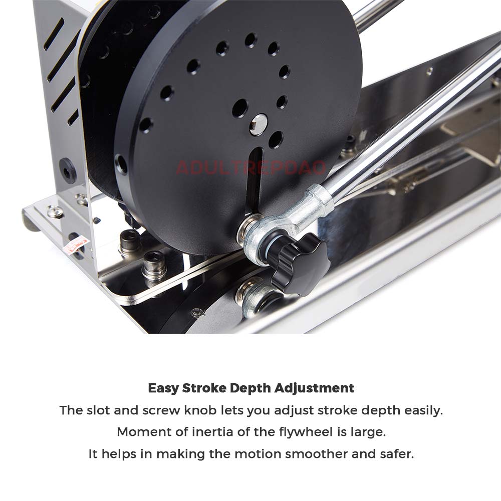 Lustti Classic Sex Machine FM08 - Stroke Depth Adjustment