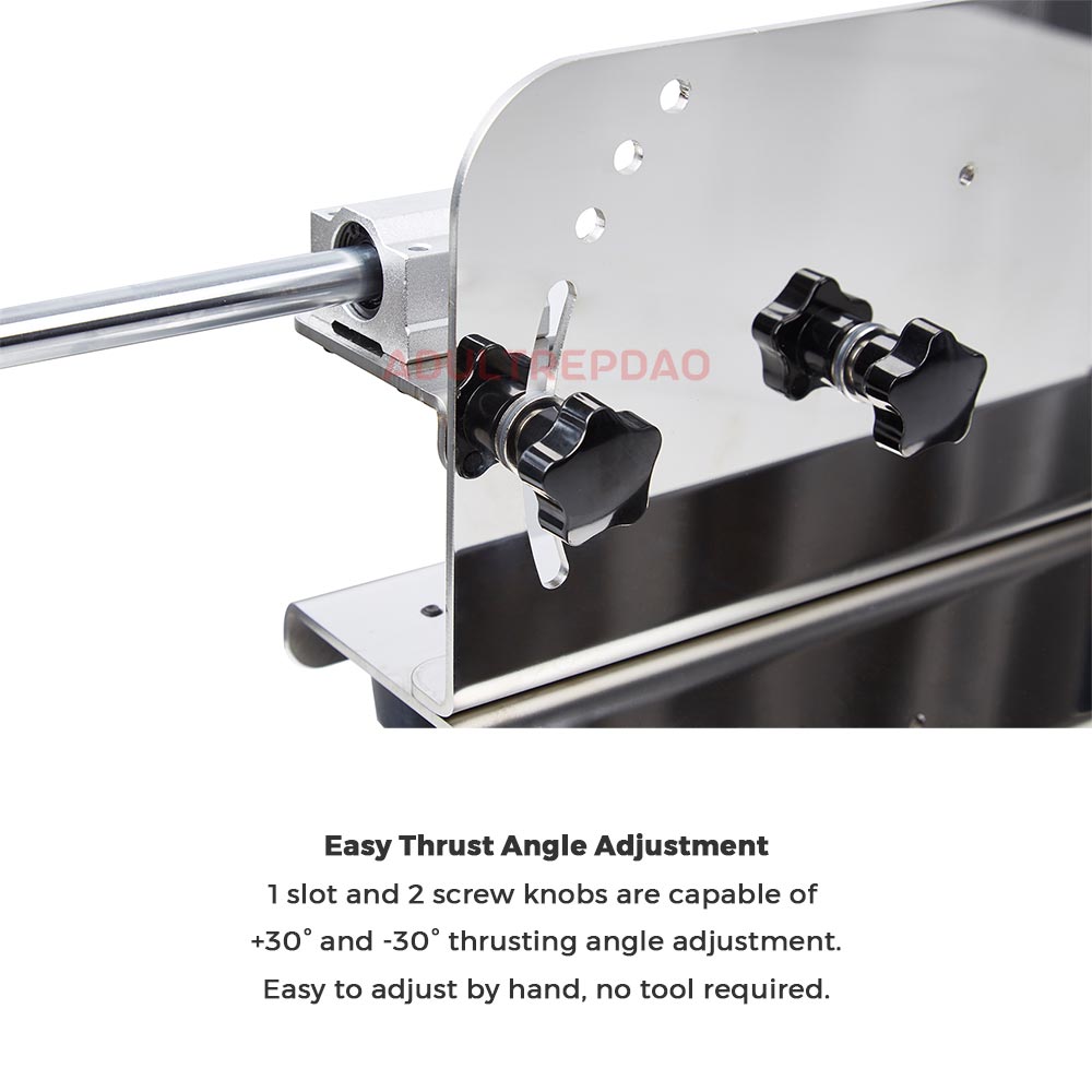 Lustti Classic Sex Machine FM08 - Angle Adjustment