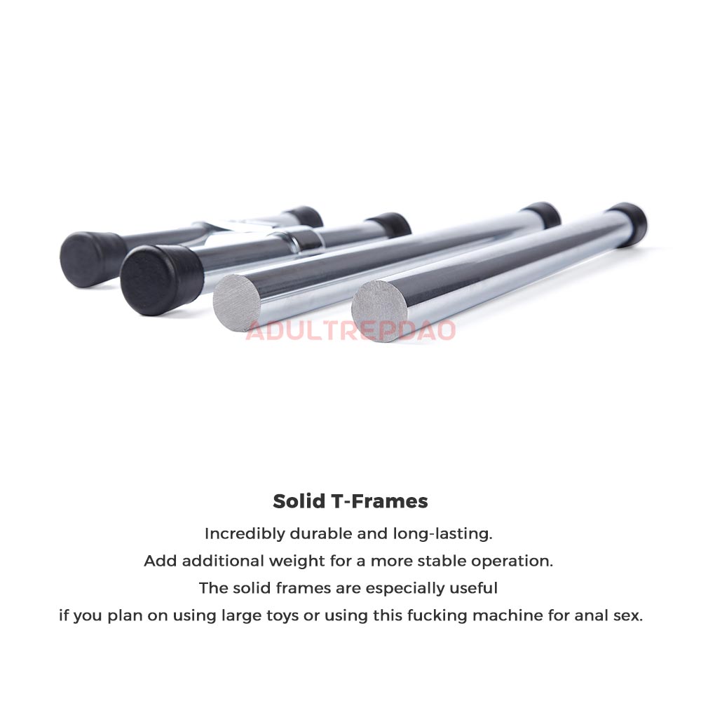 Lustti Double-Ended Sex Machine FM18 - Solid T-Frames