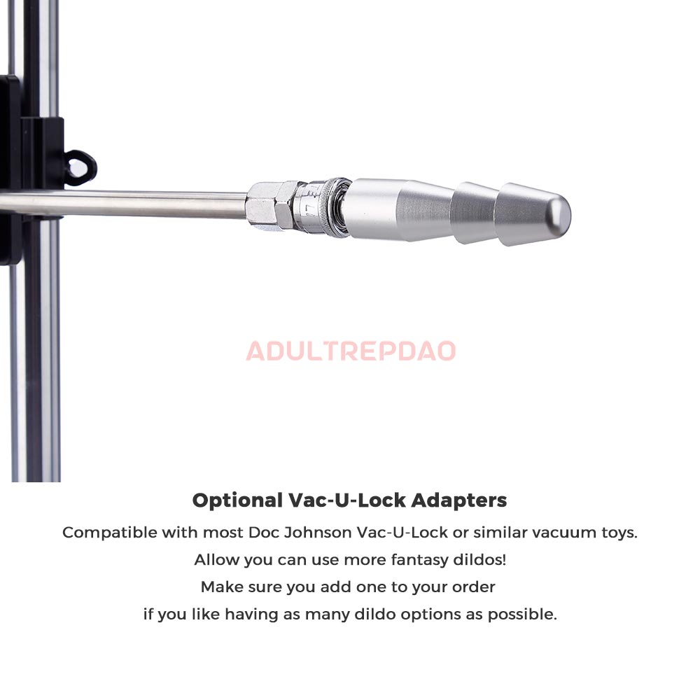 Lustti Double-Ended Sex Machine FM18 - Compatible with Vac-U-Lock Toys