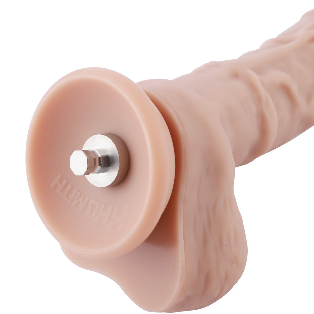 9.1" Real-Look Silicone Dildo Attachment for Hismith Sex Machines
