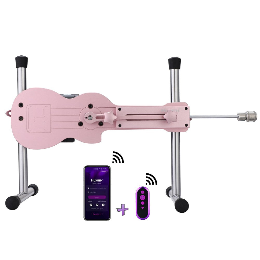 Hismith Mini Sex Machine with APP/Remote Control, 70-Watt Motor, KlicLok System