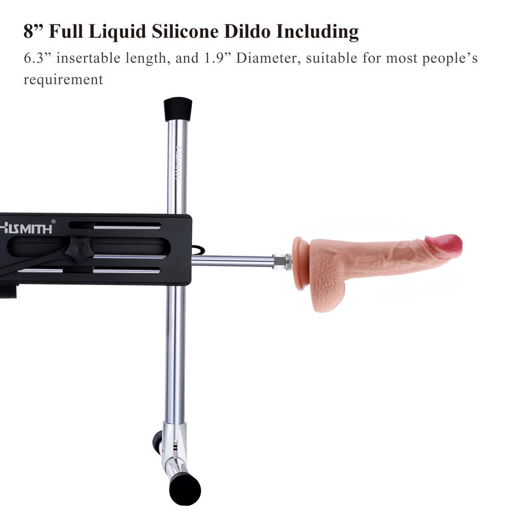 Hismith Sex Machine with APP/Wireless Remote/Speed Dial Control, 100-Watt Motor, KlicLok System