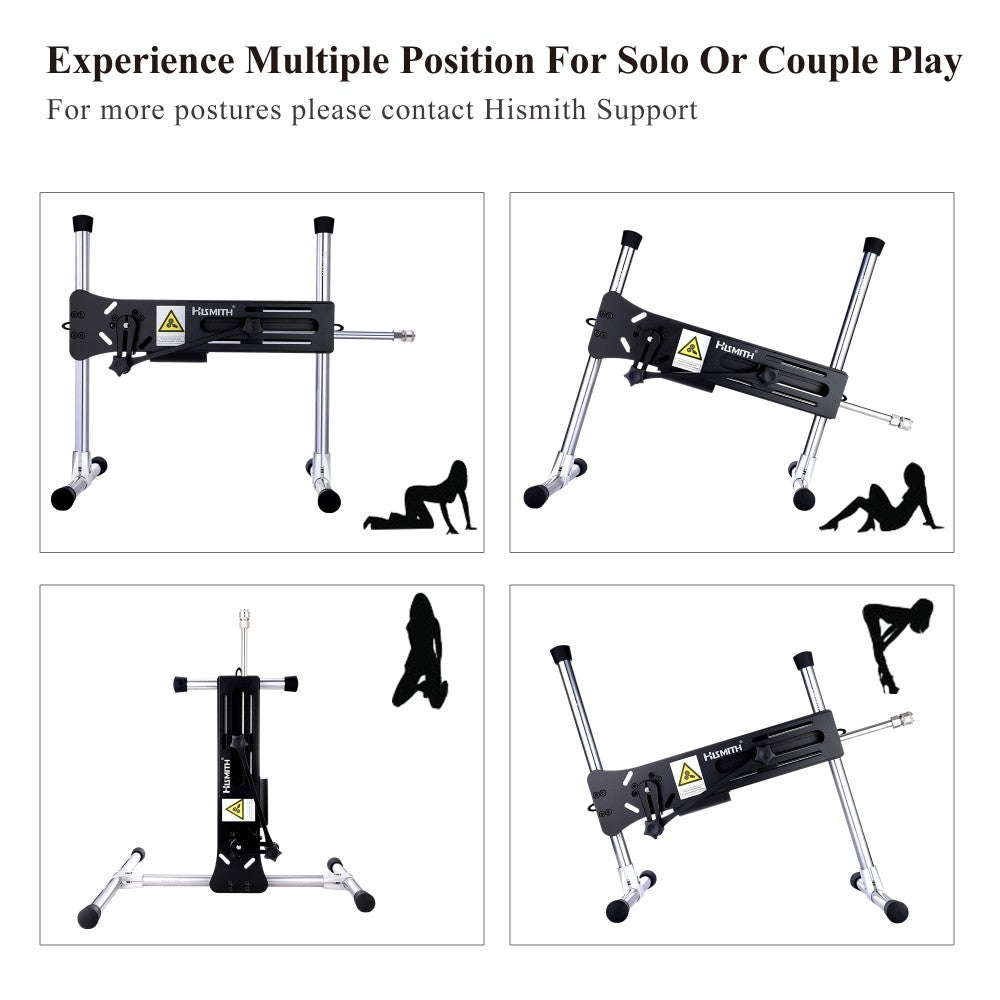 Hismith Sex Machine with APP/Wireless Remote/Speed Dial Control, 100-Watt Motor, KlicLok System