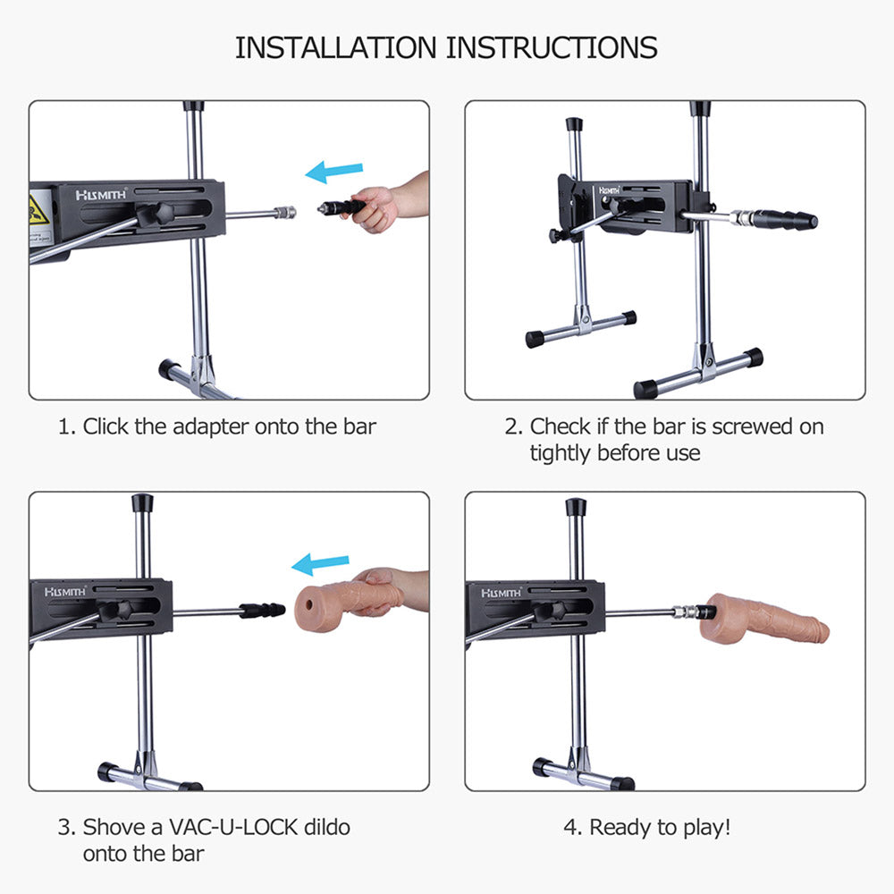 Vac-U-Lock Dildo Adapter for Hismith Sex Machines