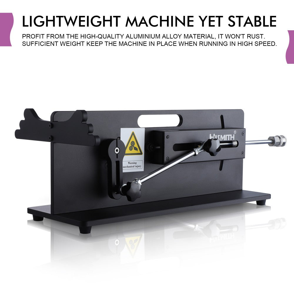 Hismith Table Top 2.0 Pro Sex Machine with APP/Remote/Wired Control, 100-Watt Motor, KlicLok System