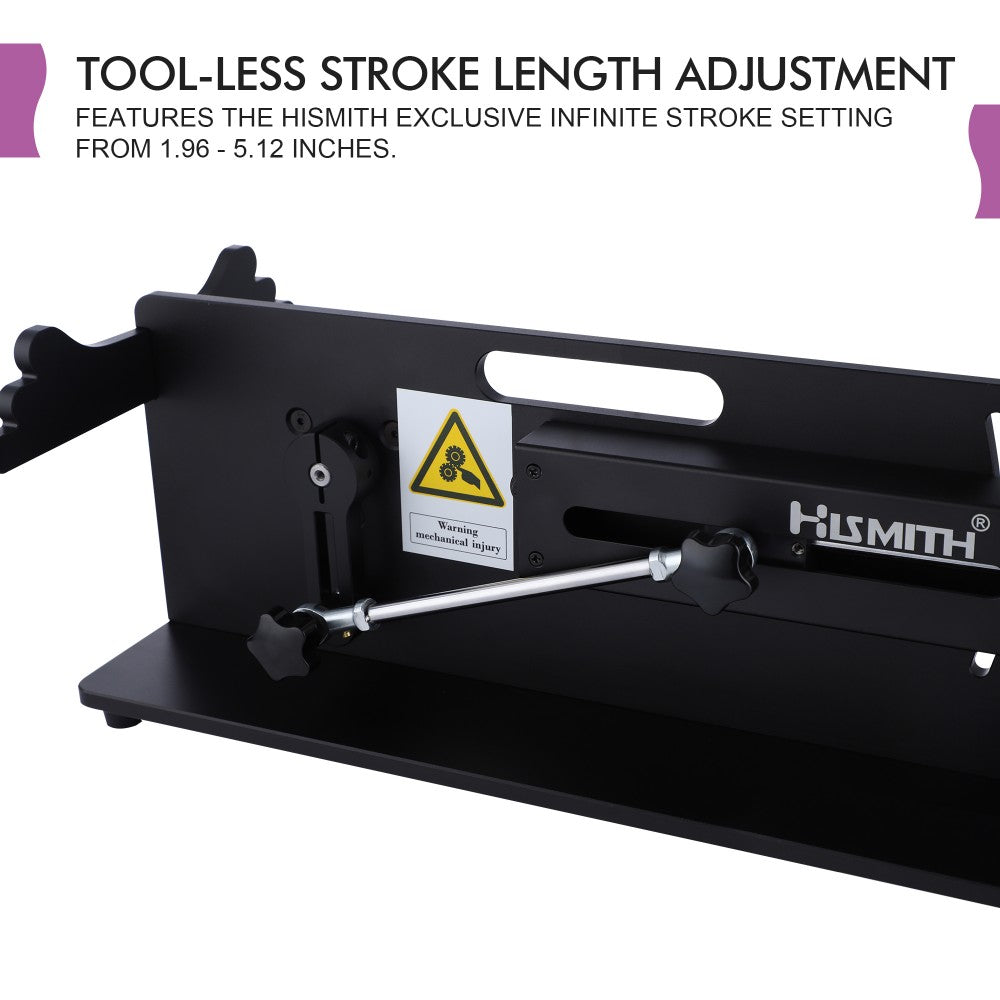 Hismith Table Top 2.0 Pro Sex Machine with APP/Remote/Wired Control, 100-Watt Motor, KlicLok System