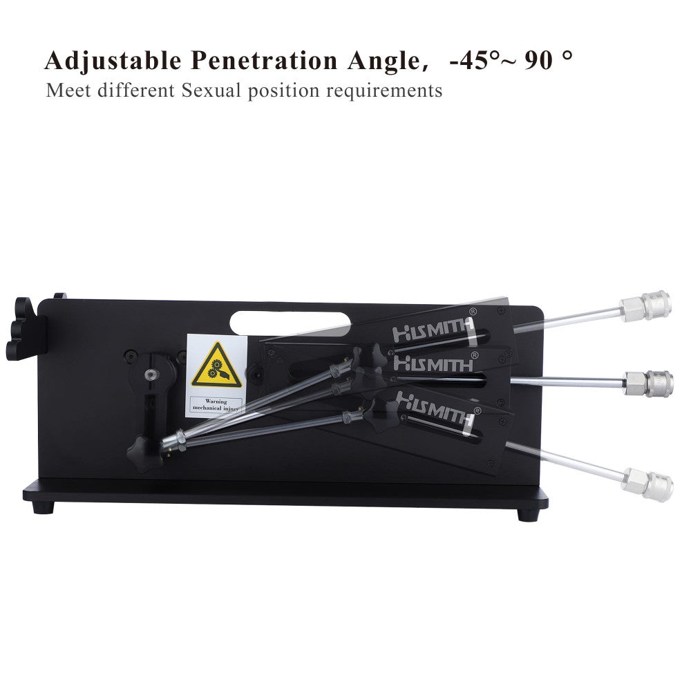 Hismith Table Top 2.0 Pro Sex Machine with APP/Remote/Wired Control, 100-Watt Motor, KlicLok System
