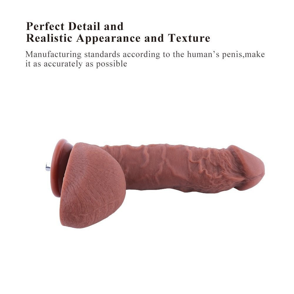 9" Huge Silicone Dildo Attachment for Hismith Sex Machines