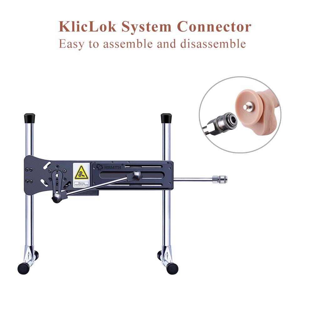 6.9" Small Silicone Dildo Attachment for Hismith Sex Machines