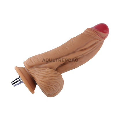 8.86-inch Dual Density Silicone Meaty & Girthy Dildo Attachment for Lustti Sex Machines