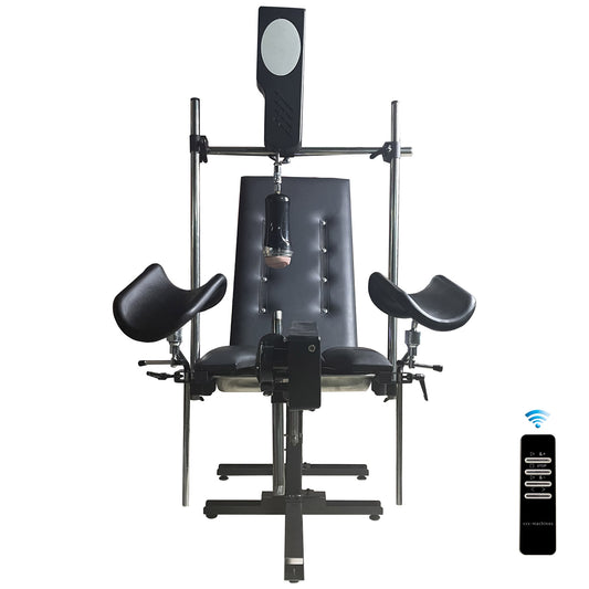 Ultimate Obedience Chair with Roussan Wireless Remote Control Sex Machine