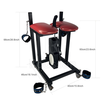 Roussan Slave Stool - Dimensions