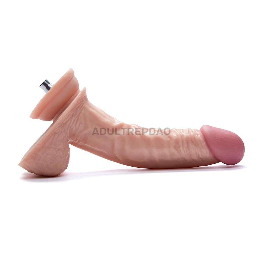 8.47-inch Curved Big G-Spot Dildo Attachment for Lustti Sex Machines