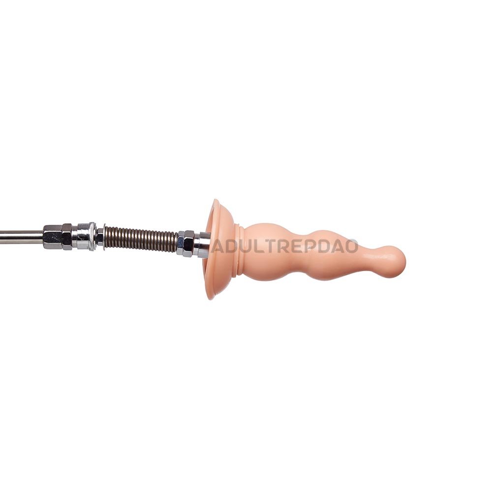 6.89-inch Beaded Anal Plug Attachment for Lustti Sex Machines
