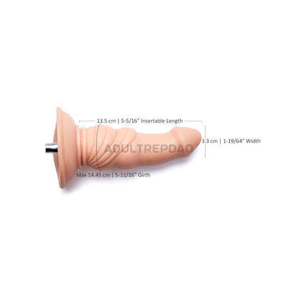 6.3-inch Bullet Butt Plug Dildo Attachment for Lustti Sex Machines