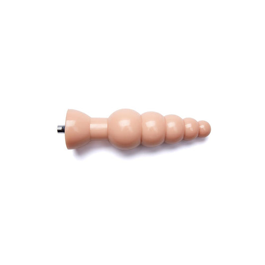 7.48-inch Tapered Bumpy Anal Beads Plug Attachment for Lustti Sex Machines