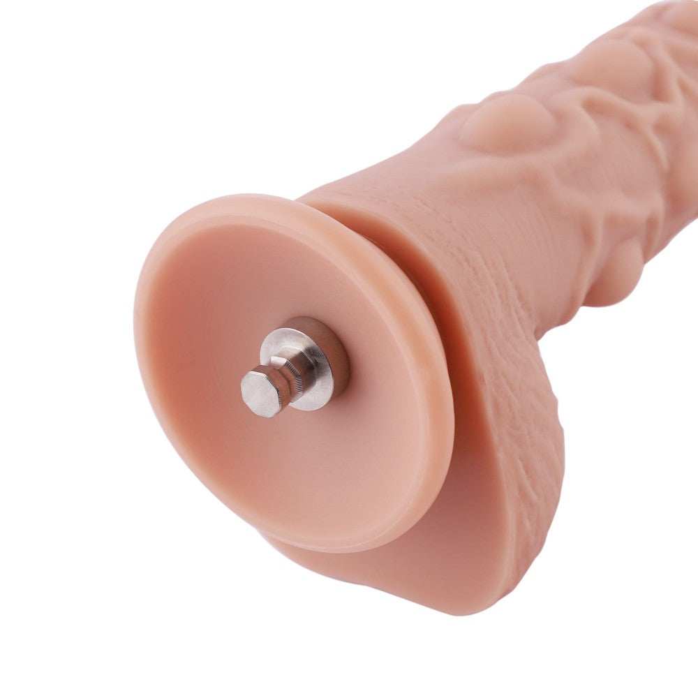 8.1" G-Spot Stimulate Cock Bumps Silicone Dildo for Hismith Sex Machines