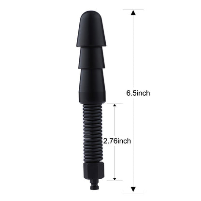 Vac-U-Lock Dildo Adapter for Hismith Sex Machines, w/ 2.76" Spring Extension